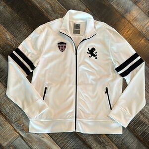 Express Honor jacket XL white zip up jacket